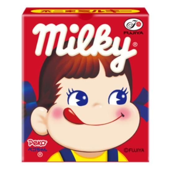 不二家 ミルキー 箱 6粒×10入 (ミルキー キャンディ ペコちゃん お