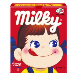 不二家 ミルキー 箱 6粒×10入 (ミルキー キャンディ ペコちゃん お菓子 まとめ買い)。
