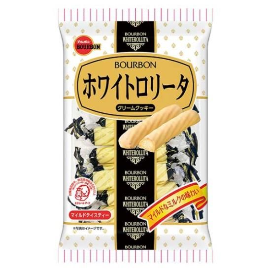ブルボン 14本 ホワイトロリータ (12×4)48入 (ケース販売)(Y12