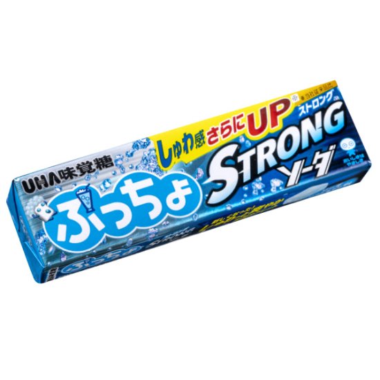 味覚糖 ぷっちょスティック ストロングソーダ (10×12)120入 (Y80) (ケース販売) (本州一部送料無料) - ゆっくんのお菓子倉庫  Pro's店