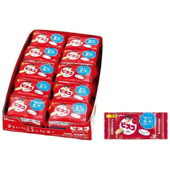 江崎グリコ ビスコミニパック 5枚×20入 (ビスケット クリームサンド