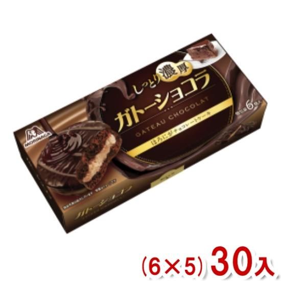 森永 6個 ガトーショコラ (6箱×5)30箱入 (Y12)(ケース販売 森永 6個 ガトーショコラ (6箱×5)30箱入 (Y12)(ケース販売
