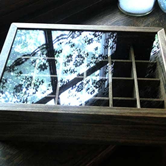 蛍石 KENT式 標本箱 鉱物 きらら舎 LED フローライト Kent 原石 最新の