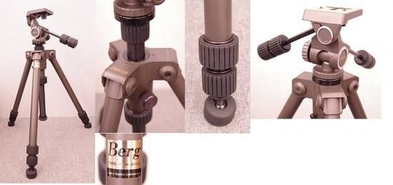 コニカ ARUKAS Berg II三脚 雲台付 - CAT USED TELESCOPES