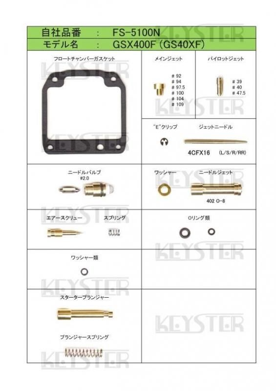 【激安】o/h済gsx400fsキャブレター.gsx400f.gs400