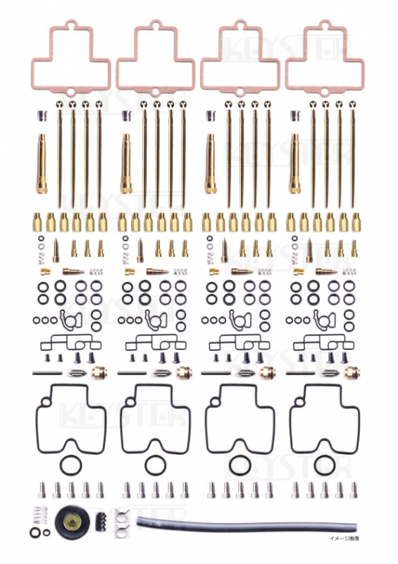 GPZ900R　リペアキット　オーバーホール　燃調キット　キャブレター