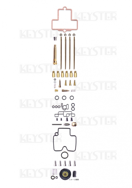 KEYSTER HONDA ブロス NT400L（NC25）用燃調キット FH-6085N キースター キャブレター関連パーツ バイク  ブロスプロダクト2 パーツ