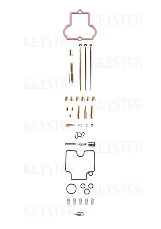 人気商品の KEYSTER キースター CRS燃調キット キャブレター オーバーホール セッティングパーツセット メインジェット 