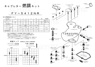 ǳĴåȡTZR250RS (3XV8), ¦֥쥿ѥ֥쥿 Сۡ&åƥ󥰥ѡĥå