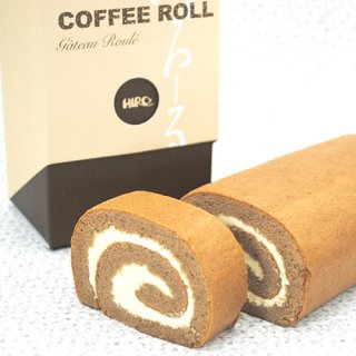 【珈琲ロール】 コーヒー専門店が考えた コーヒークリーム ロールケーキ