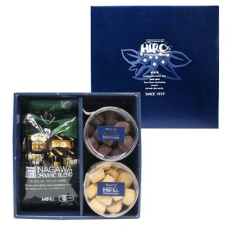 【コーヒーギフト】選べるヒロ特製「クッキー」2種類とスペシャルティコーヒー豆200gギフトセット(送料無料)