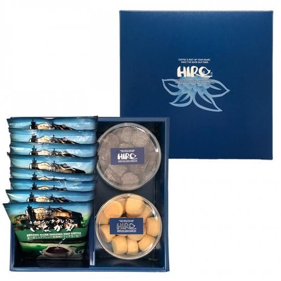 KOPHER 限定版ギフトセット コーヒーギフト】いながわドリップ8個とヒロ特製クッキーのギフト