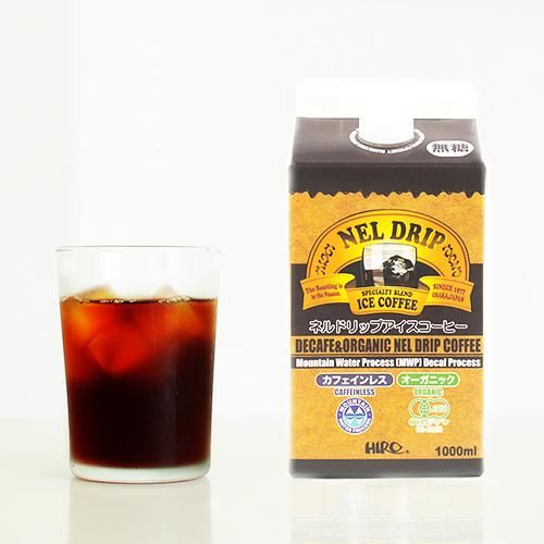 6本・カフェインレス】オーガニックブレンド アイスコーヒー