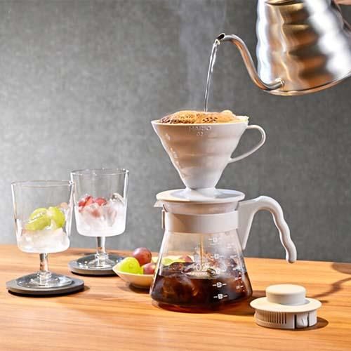 コーヒー器具】HARIO V60 コーヒーサーバー 02セット ペール