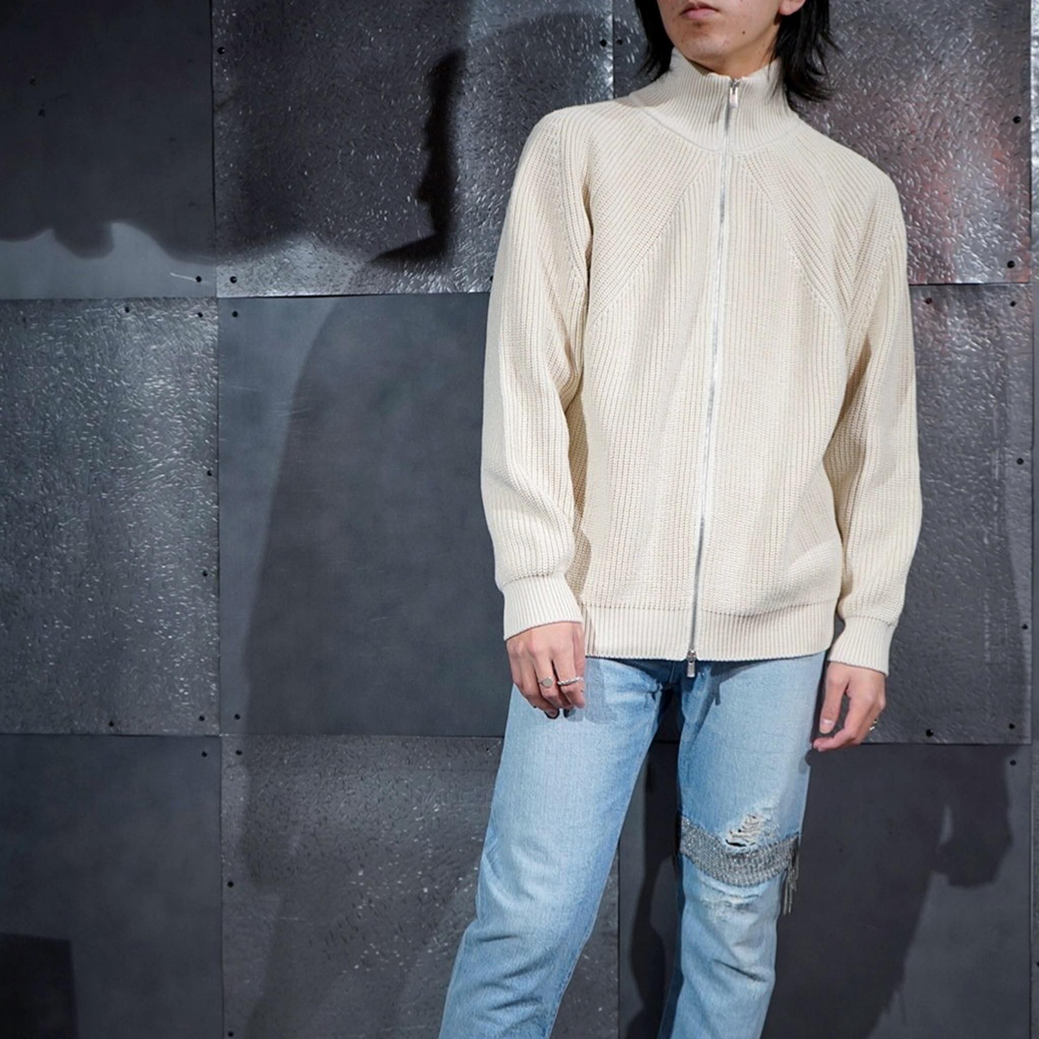 Batoner Signature Driver S Knit Mens Supima Cotton Ivory Amanojak