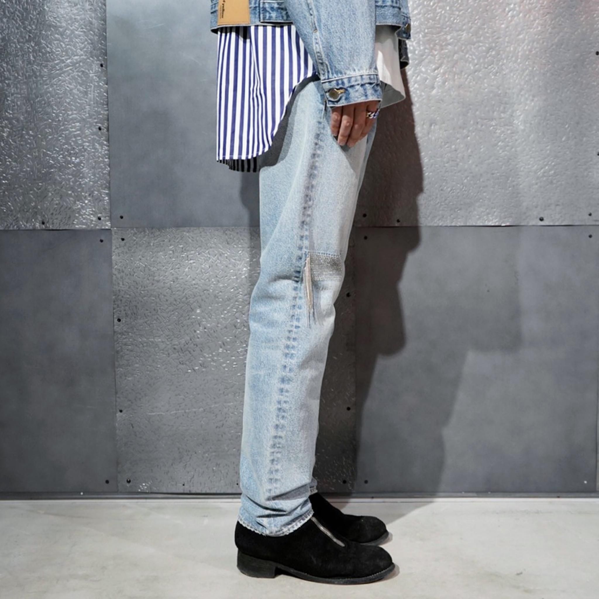 and yellow - CHAIN DENIM B-Amanojak.