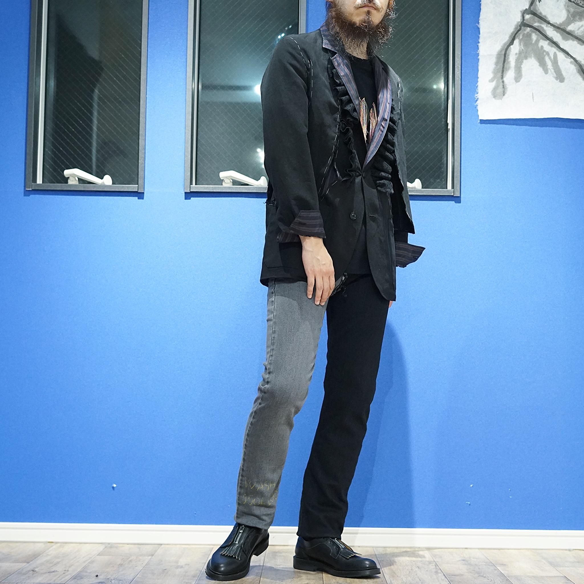 Maison Margiela Defile Co Ed Collection シフォンフリルジャケット Amanojak Maison Margiela Defile Co Ed Collection シフォンフリルジャケット Amanojak