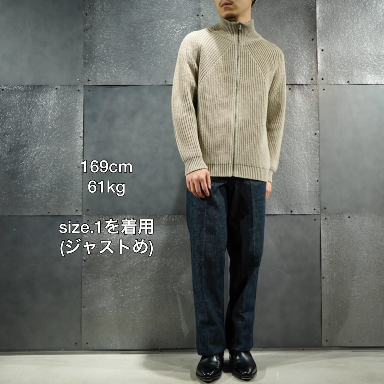 美品 Gray drivers knit ドライバーズ ニットM size - ニット