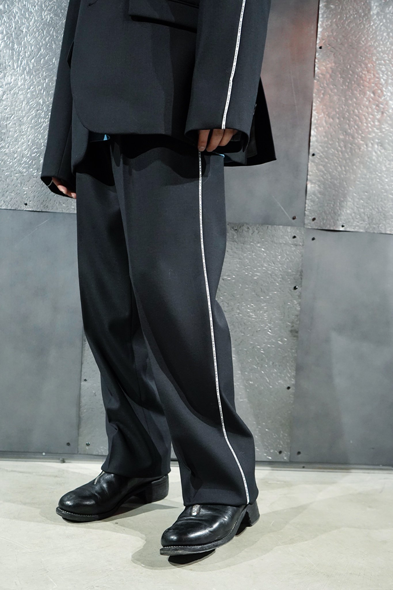【VTMNTS】<br>BARCODE TAILORED PANTS