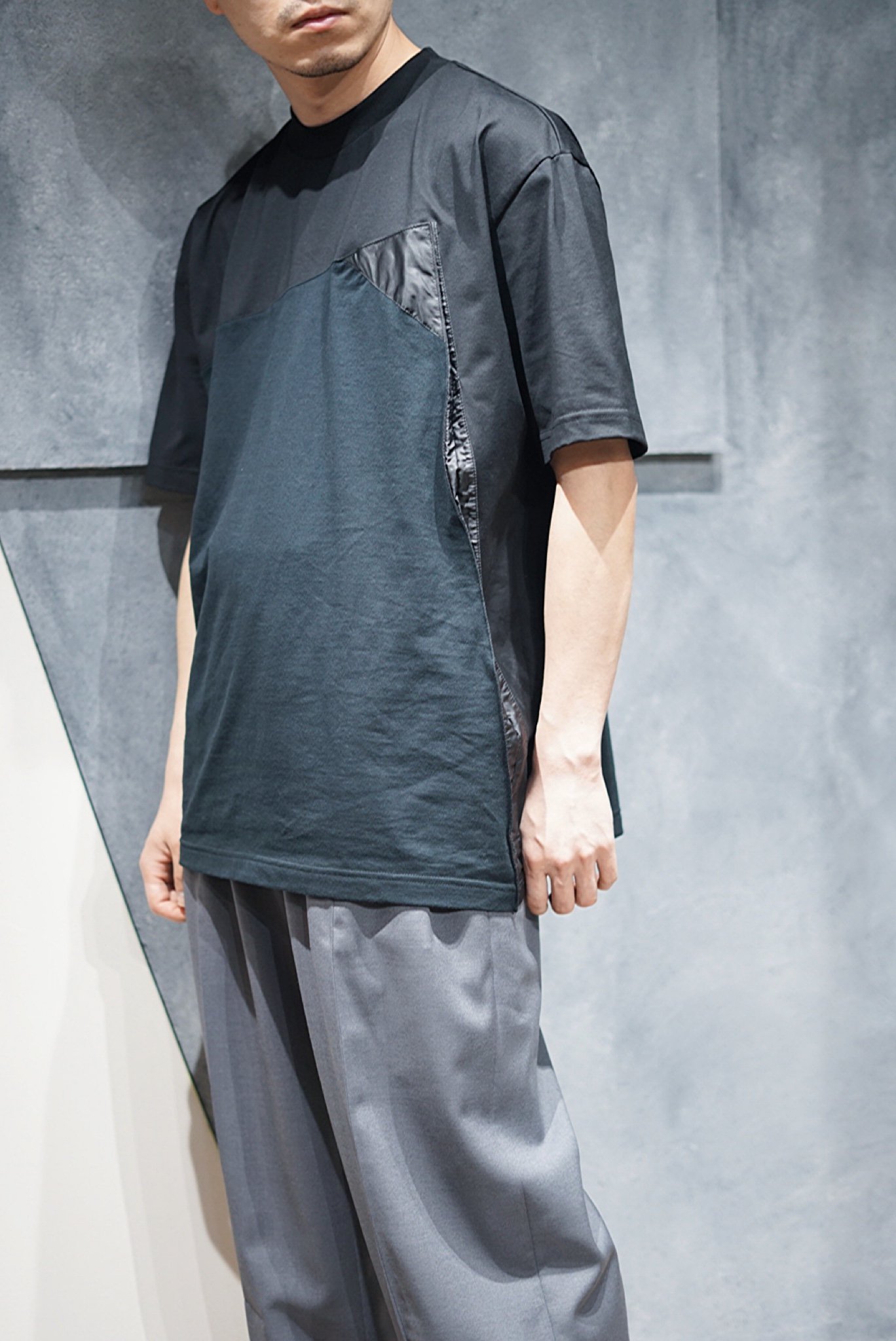 【Tamme】<br>PANEL T-SHIRT