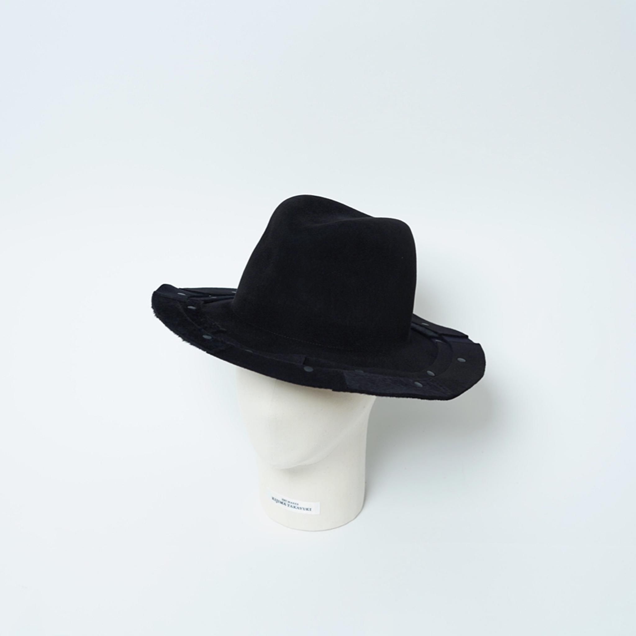 最終価格】22AW kolor(カラー) ラビットヘア フェルト HAT | www