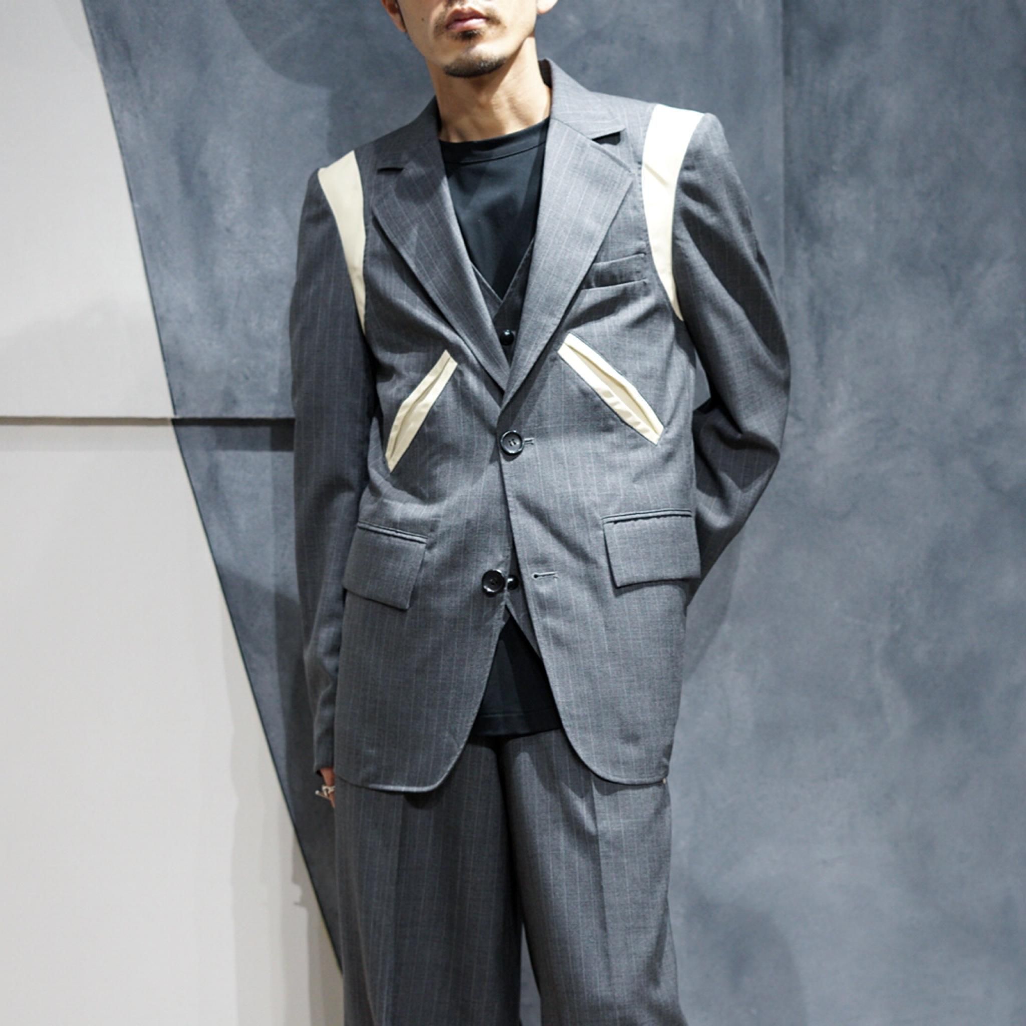 MASU(エムエーエスユー)のFUTURE LAYERED JACKET GRAYの通販