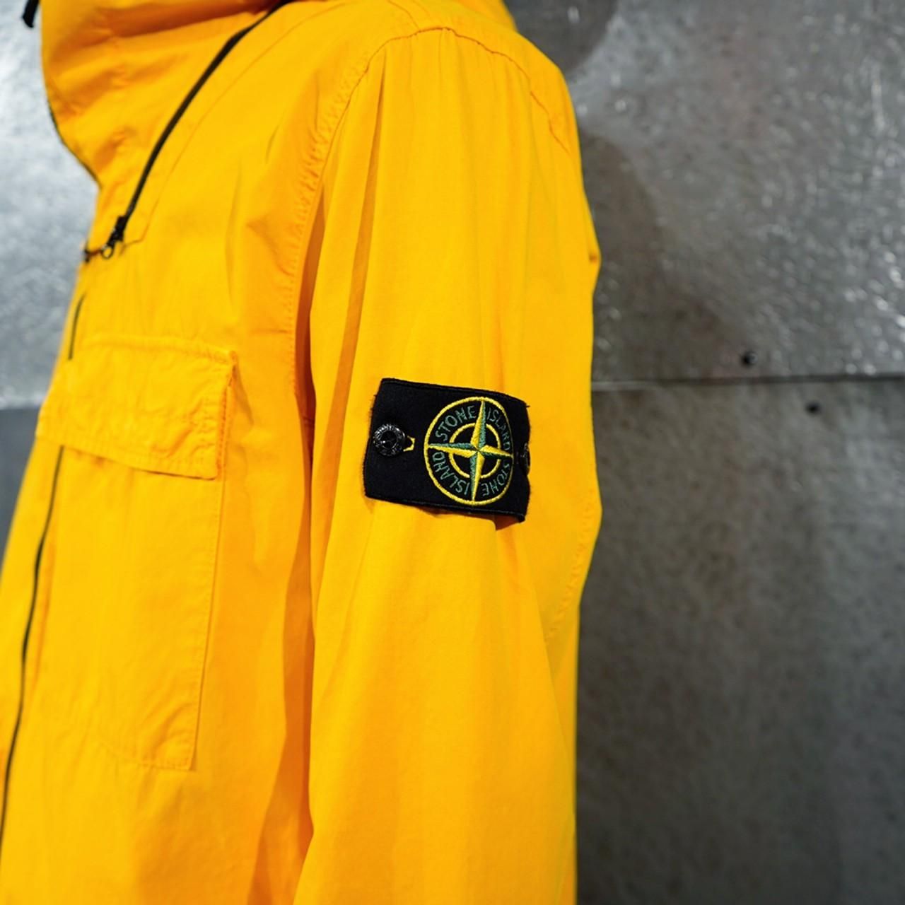 STONE ISLAND(ストーンアイランド)-ガーメントダイオーバーシャツ-Amanojak.