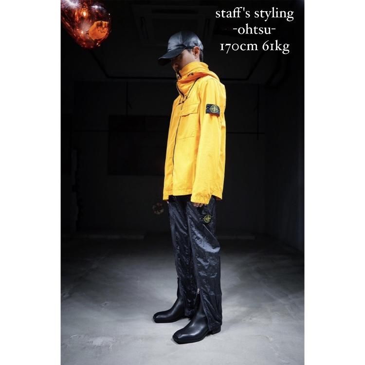STONE ISLAND(ストーンアイランド)-ガーメントダイオーバーシャツ-Amanojak.