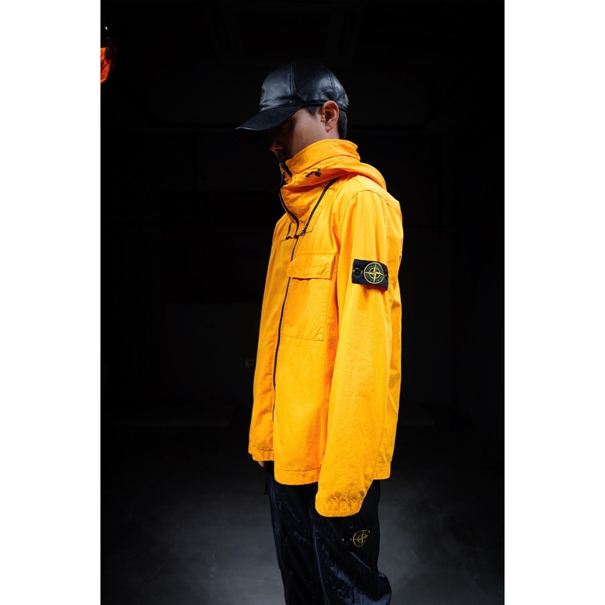 STONE ISLAND(ストーンアイランド)-ガーメントダイオーバーシャツ-Amanojak.