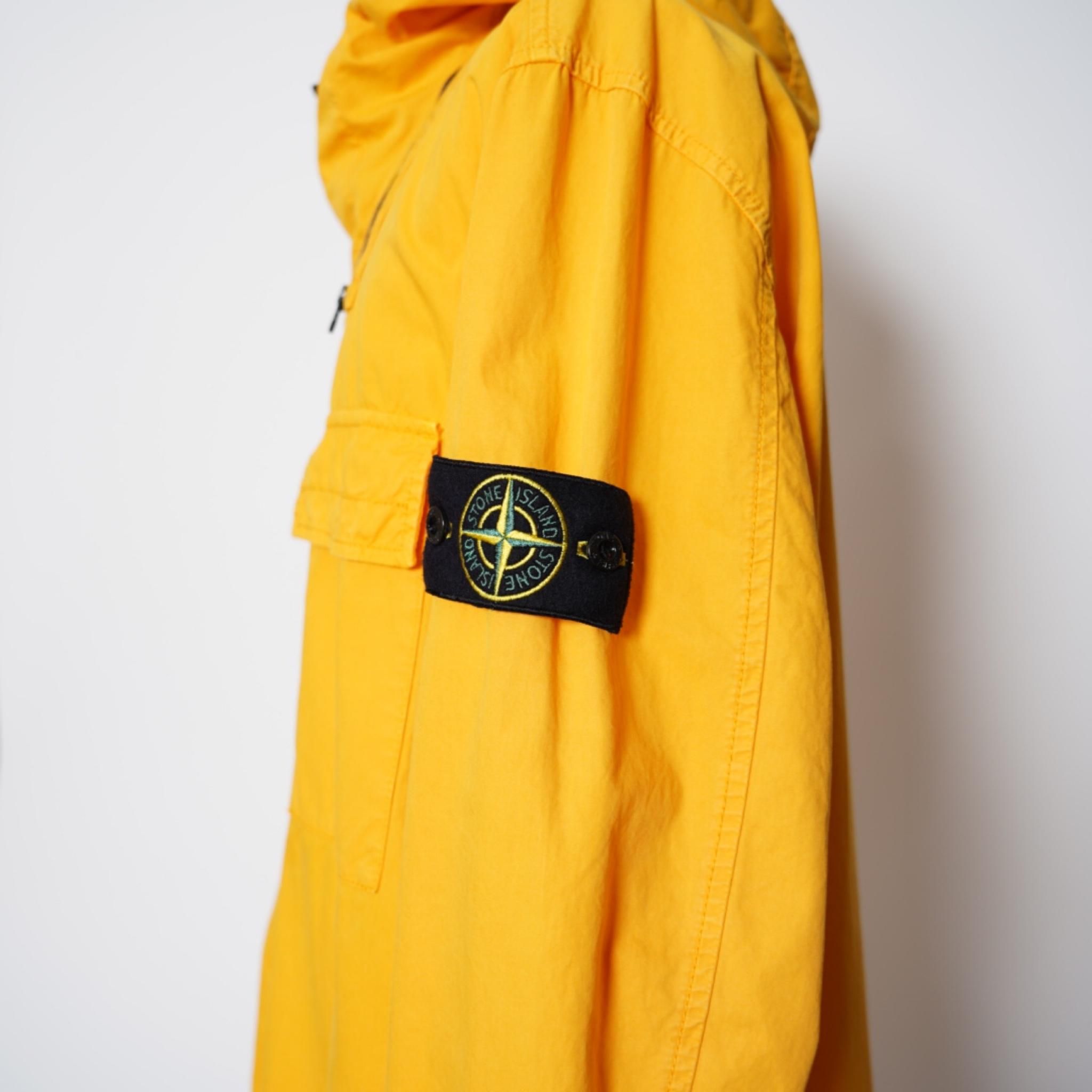 STONE ISLAND(ストーンアイランド)-ガーメントダイオーバーシャツ-Amanojak.