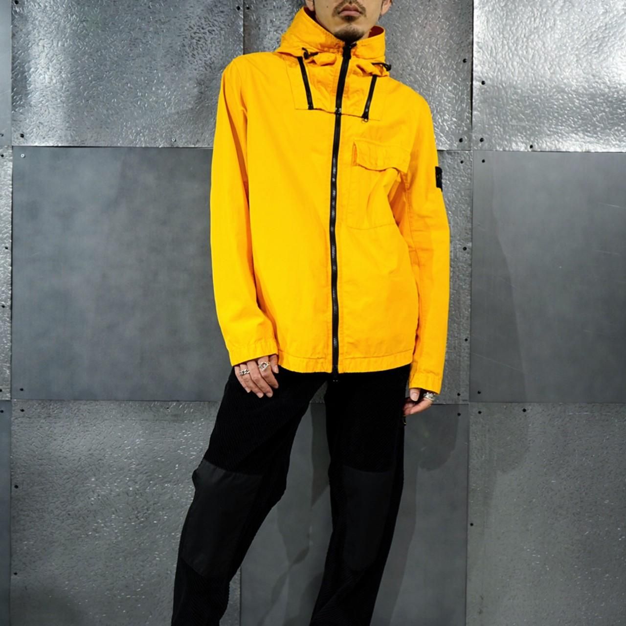 STONE ISLAND(ストーンアイランド)-ガーメントダイオーバーシャツ-Amanojak.