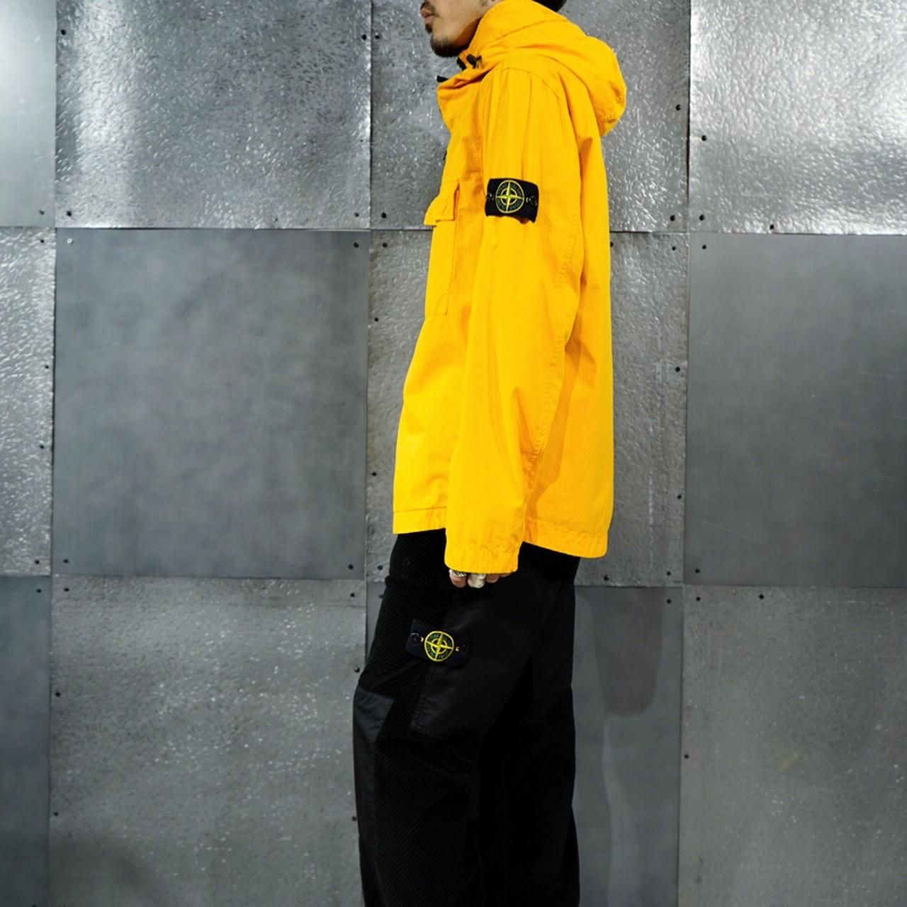 STONE ISLAND(ストーンアイランド)-ガーメントダイオーバーシャツ-Amanojak.