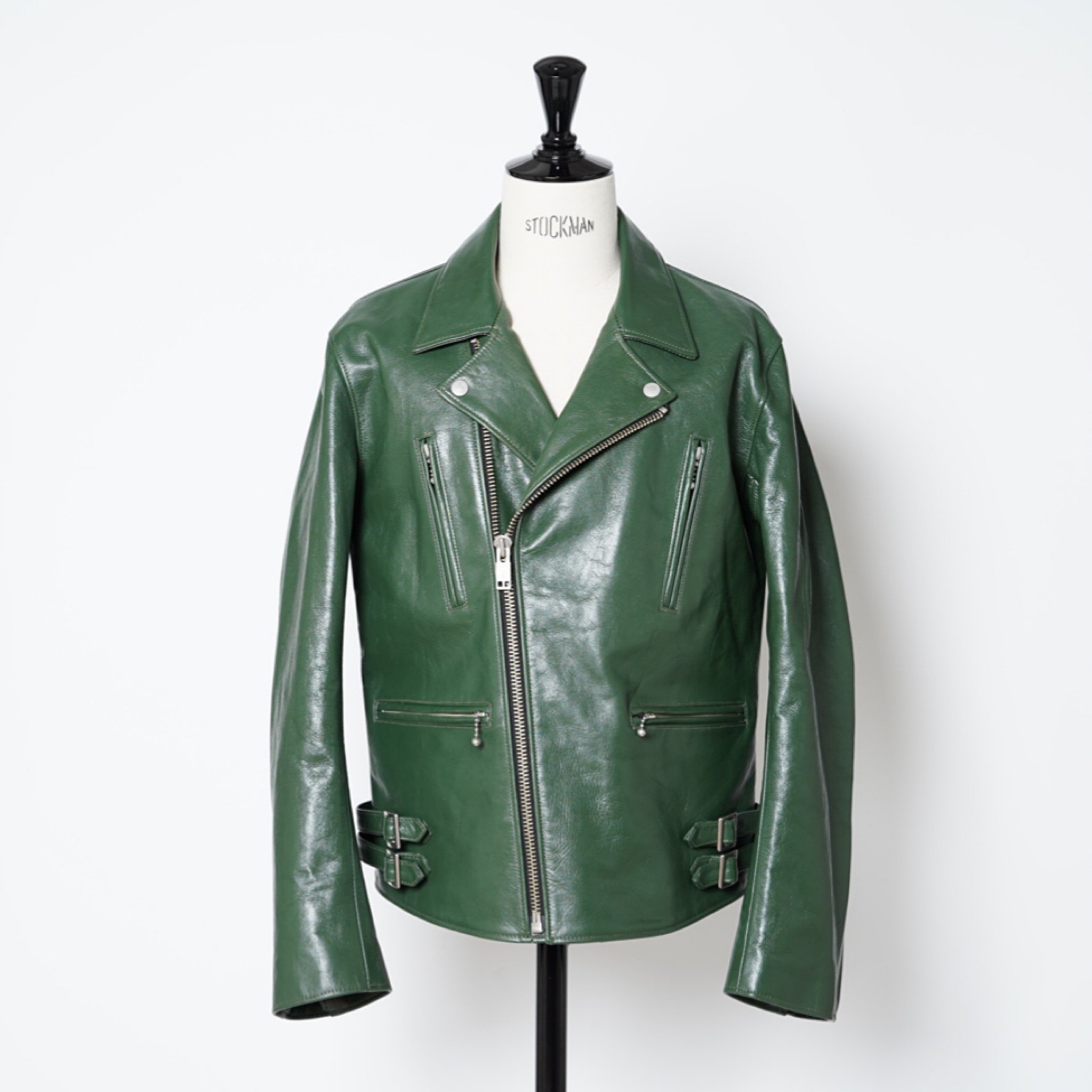 【blackmeans】<br>Leather<br>Motorcycle Jacket