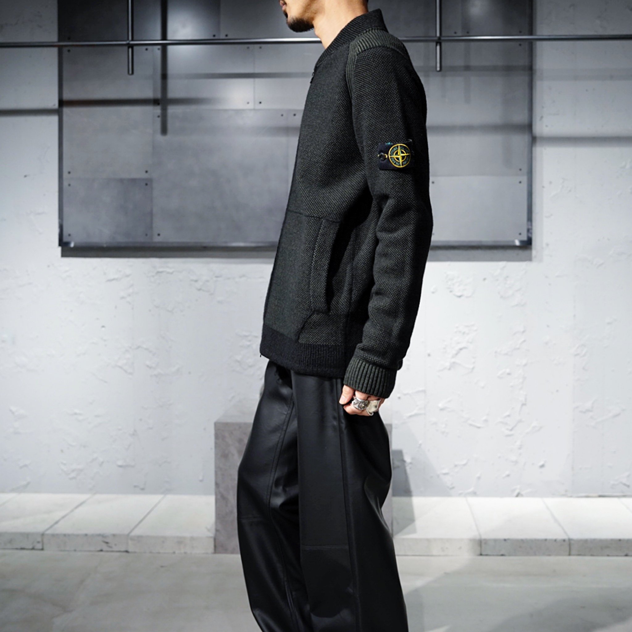 Stone Island ドライバーズニット-