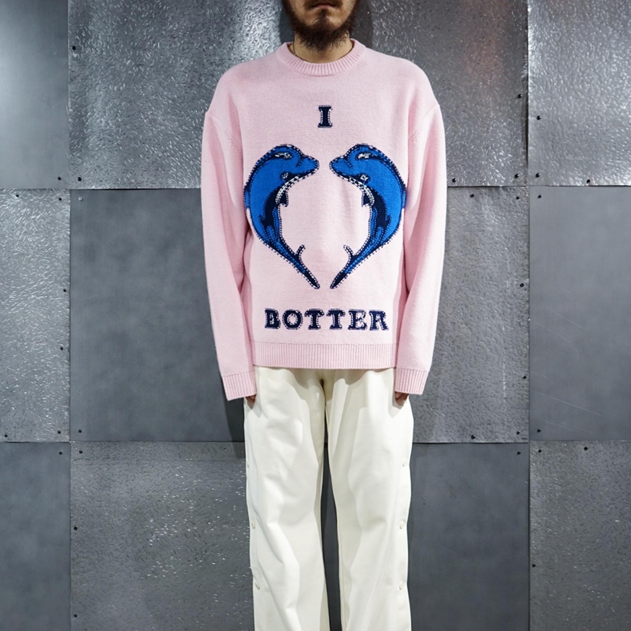 未使用 BOTTER 19aw ニット セーター ロゴ スウェット ボッター