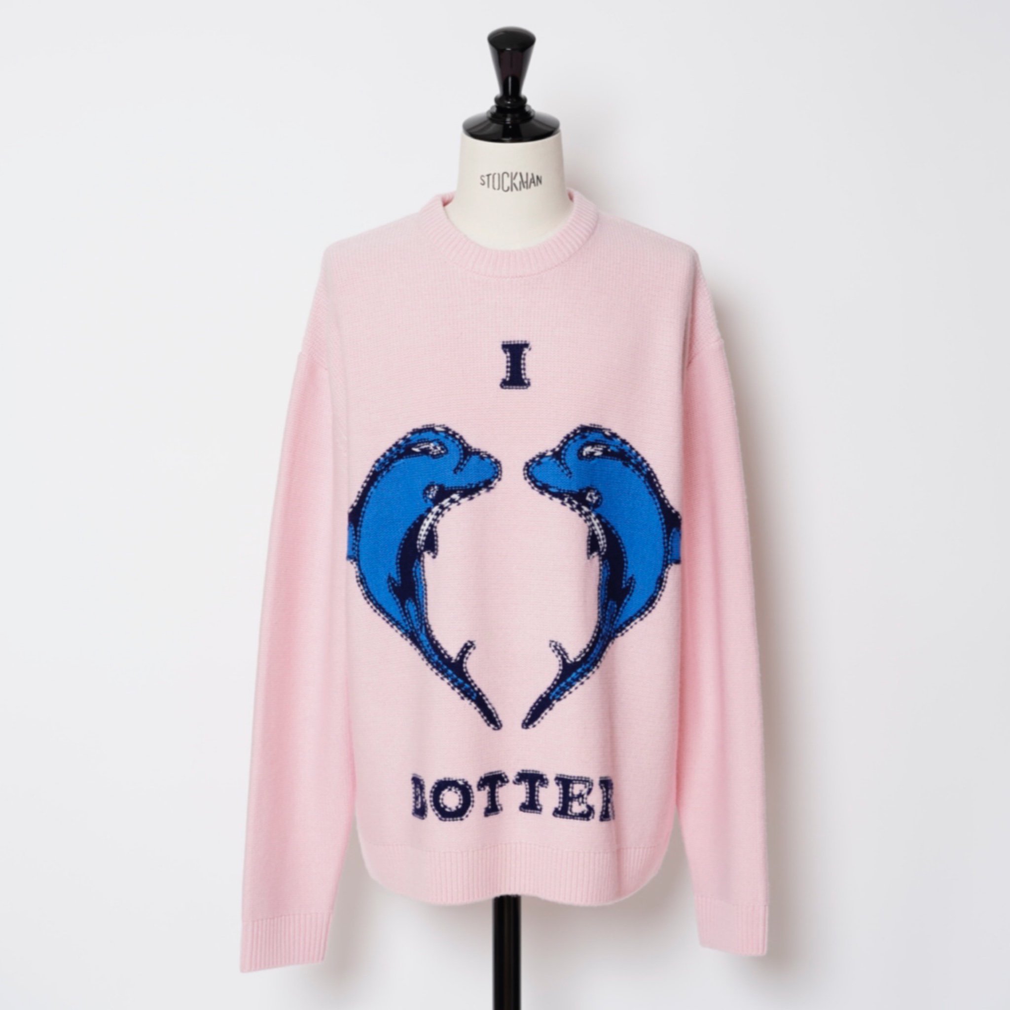 【BOTTER】<br>CASHMERE BLEND<br>SWEATER with DOLPHIN