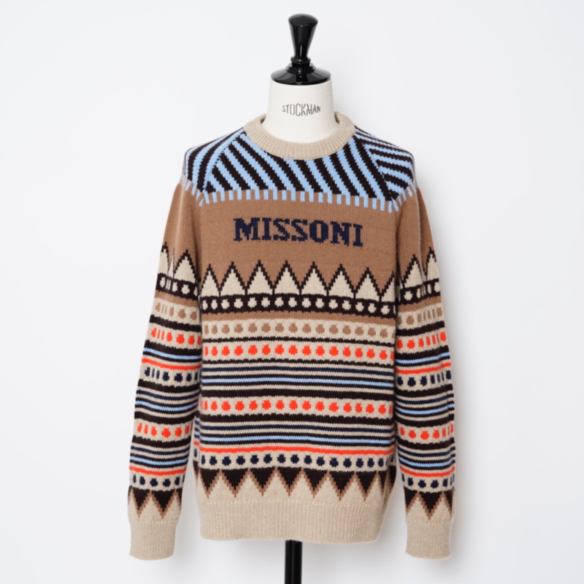 <img class='new_mark_img1' src='https://img.shop-pro.jp/img/new/icons20.gif' style='border:none;display:inline;margin:0px;padding:0px;width:auto;' />【MISSONI】 <br>ウールモヘアロゴニット