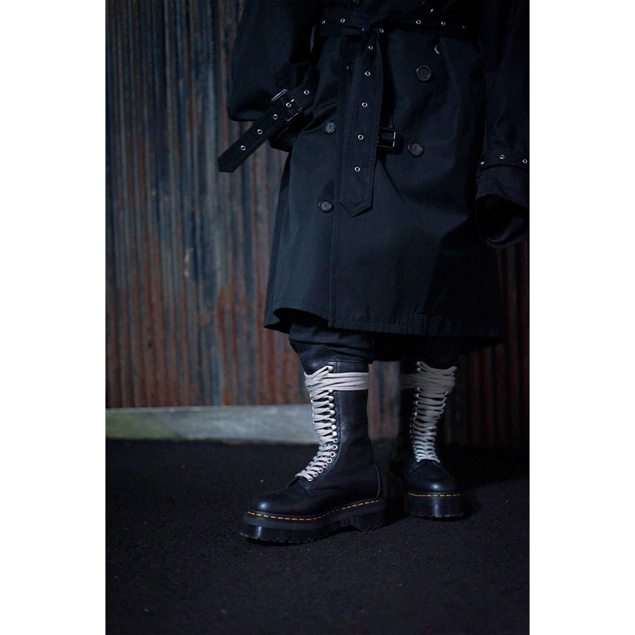 RICK OWENS(リックオウエンス)-×Dr. Martens 1918 RO-18 HOLE BOOTS