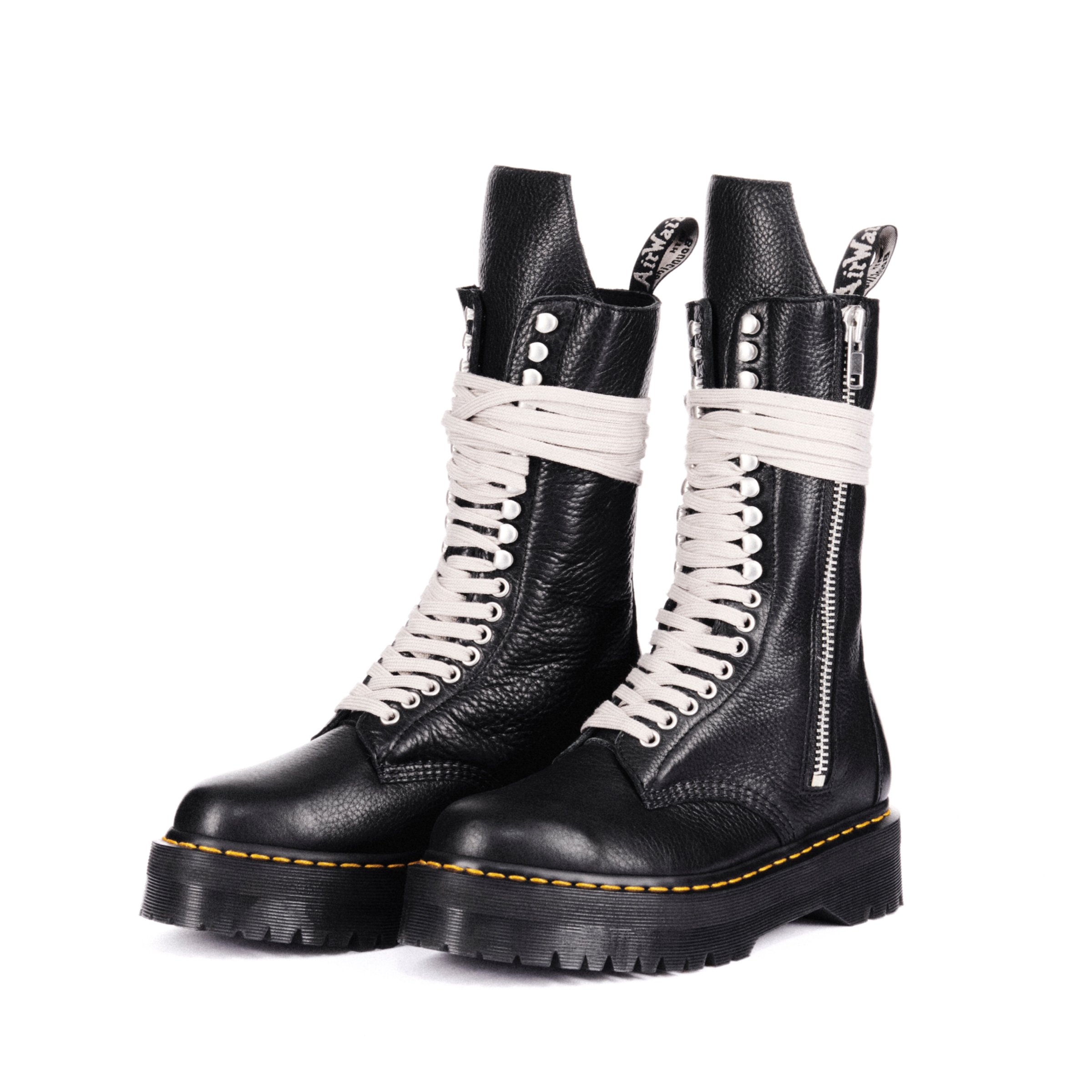 【RICK OWENS】×Dr. Martens 1918 RO-18 HOLE BOOTS (TUMBLE LEATHER)