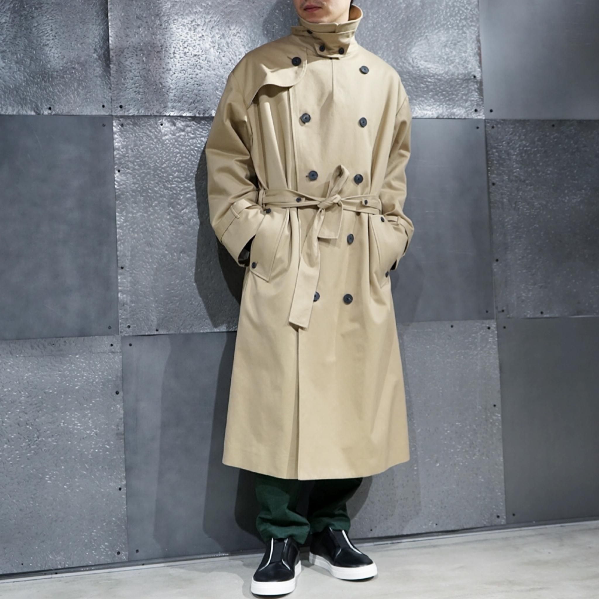 oversizing trench coat トレンチコート　オーバーサイズ