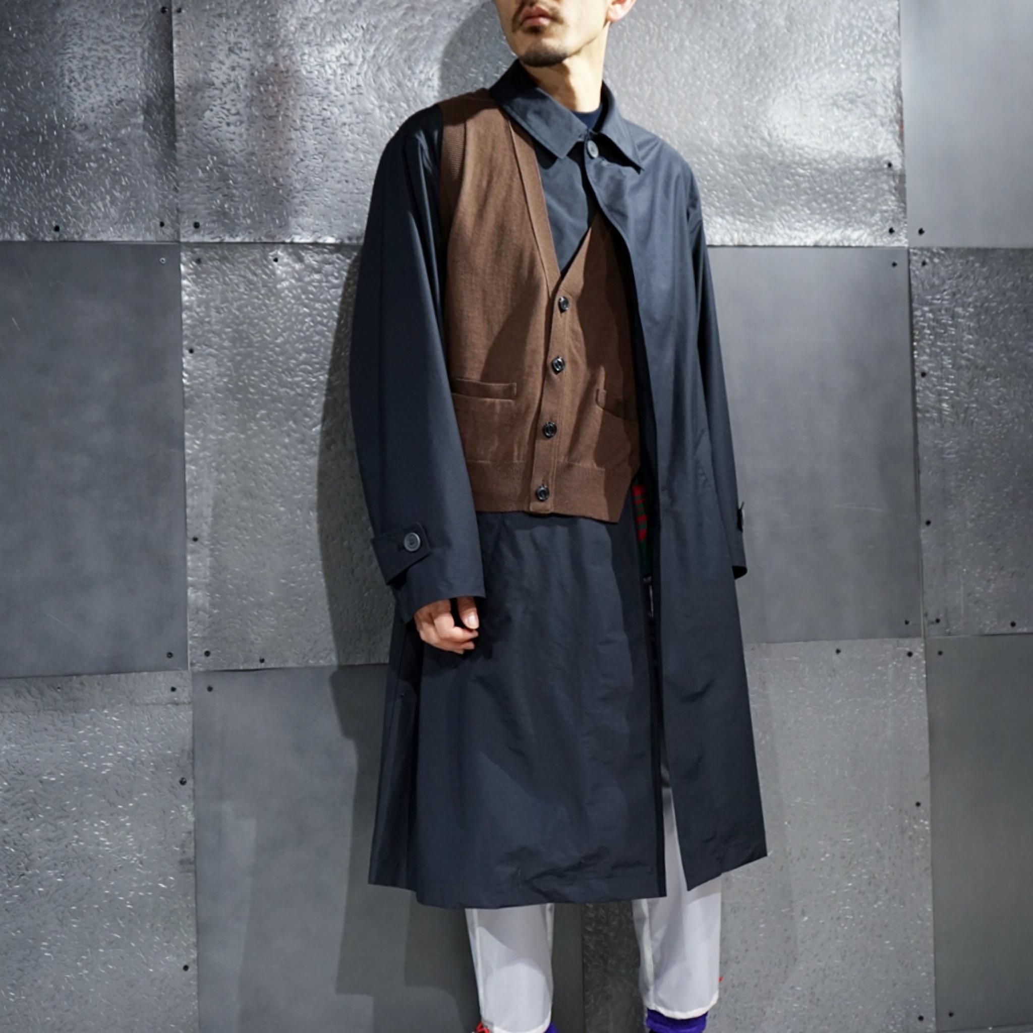 kolor ドッキング　ニット　コート　21aw 21fwkolo