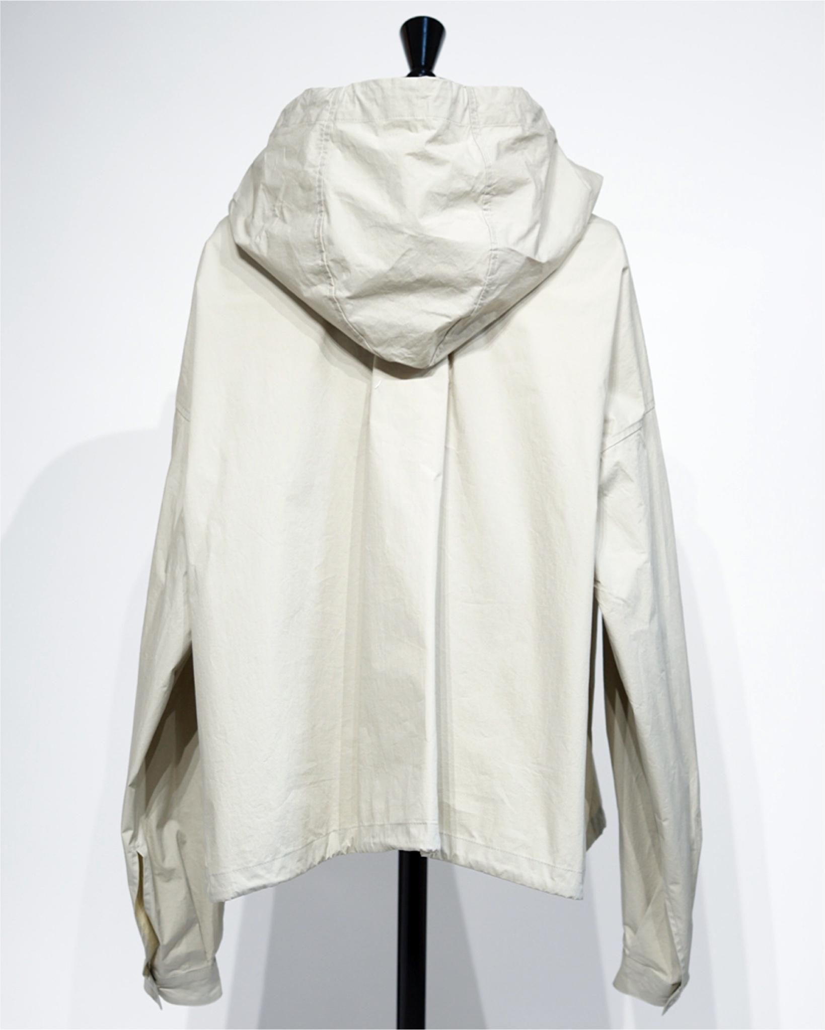 Maison Margiela(メゾンマルジェラ)-ペーパーライク アノラックパーカー-Amanojak.