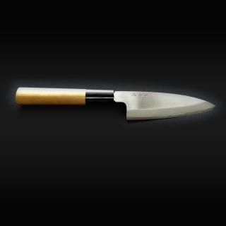 安重打刃物店 三徳庖丁 無銘 未使用 京都老舗 新店舗移転時の整理品 安重打刃物店 三徳庖丁 無銘 未使用 京都老舗 新店舗移転時の整理品