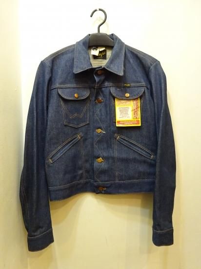 【90年代☀】Wrangler（ラングラー）デニムジャケット/LOT 124MJ59㎝着丈