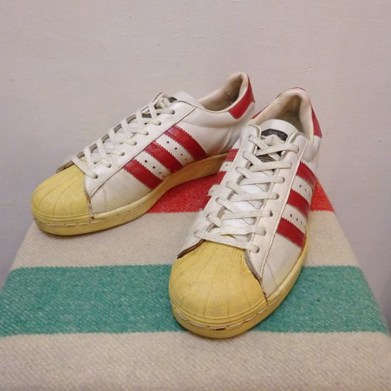 70年代 フランス製 adidas スーパースター 金ベロ size 8