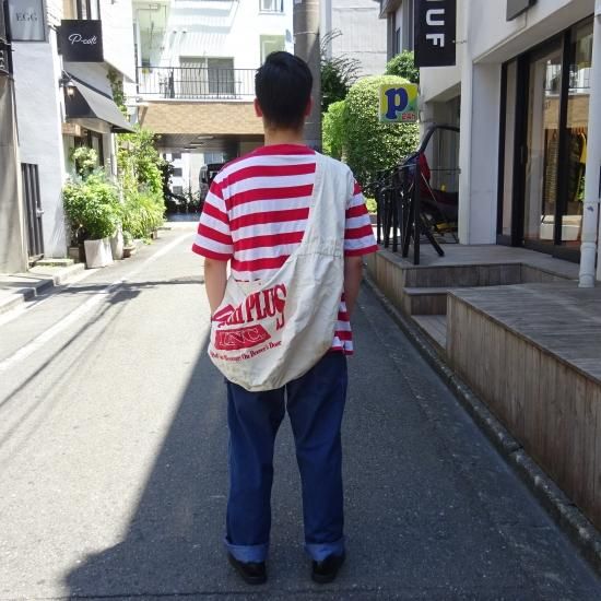 60s Vintage ニュース ペーパー バッグ newspaper bag - バッグ