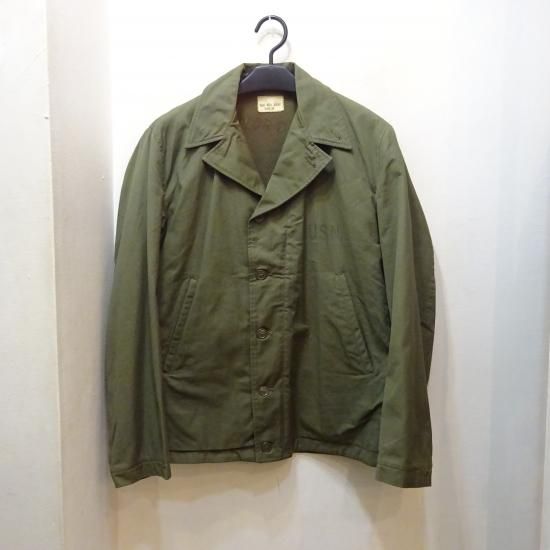 40s U.S.N N-4 デッキジャケット NAVY