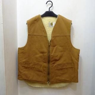 Dead Stock 1984y Carhartt Brown Duck Work Vest