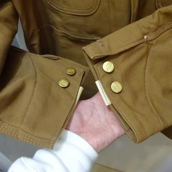 デッド 70年代製 Carhartt ブラウンダック カバーオール