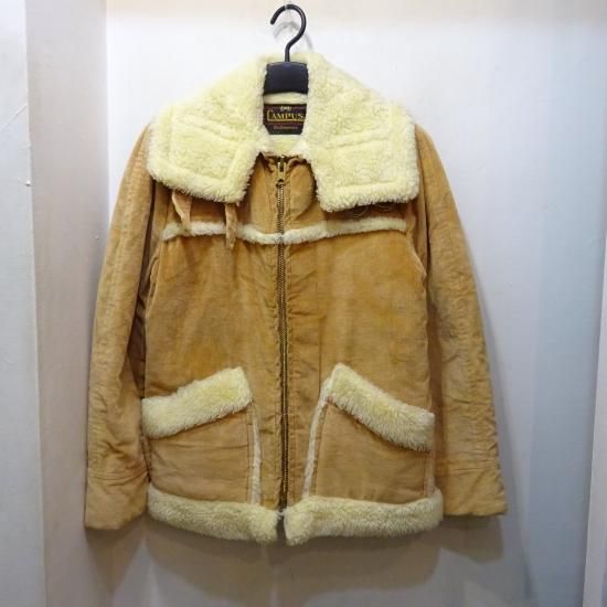 VINTAGE corduroy boa JACKET